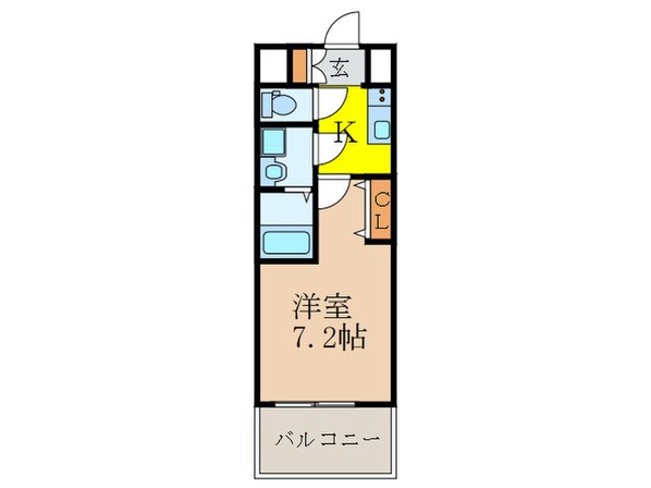 S-RESIDENCE新大阪WESTの物件間取画像